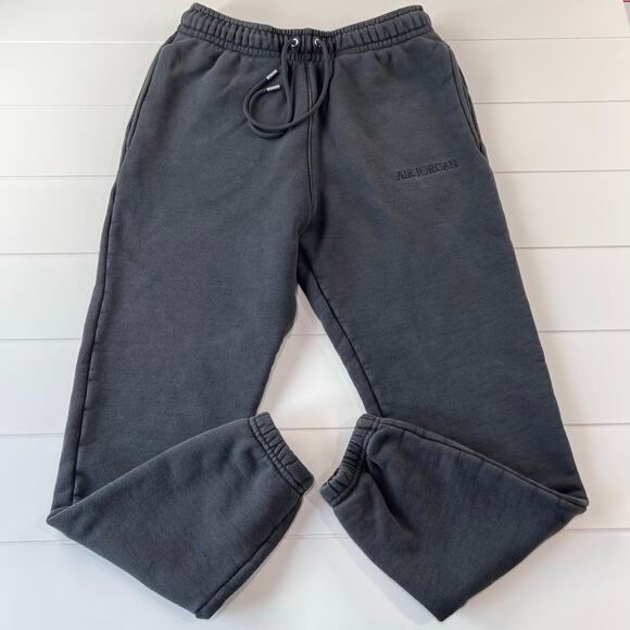 Air Jordan Wordmark Jogger Sweatpants Black Men's size small - Picture 2 of 12